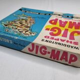 Map of North America, Waddington's shaped Jig-Map, puzzle, 54 x 59 cm