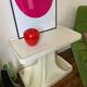 Thermoformed plastic table