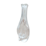 St. Louis crystal twisted soliflore vase