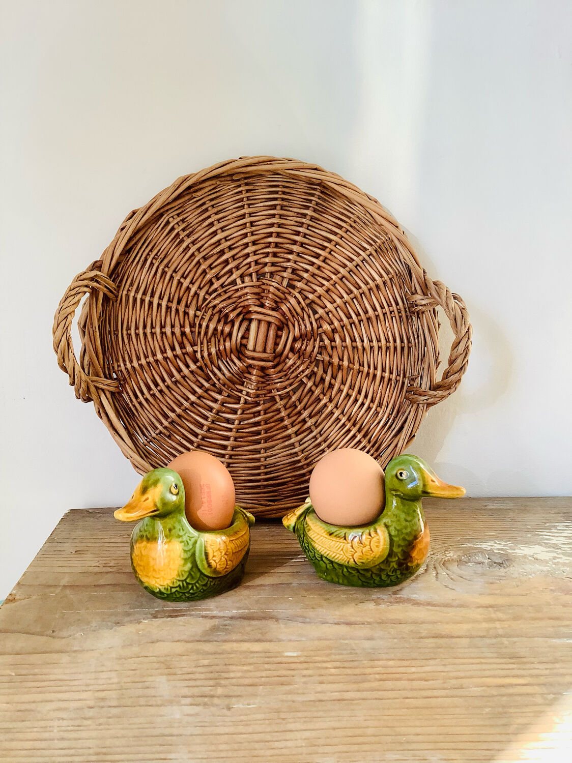 Set of 2 duck cockerels