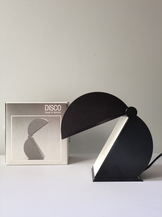 Pair of Italian Disco table lamps by Bertorelle