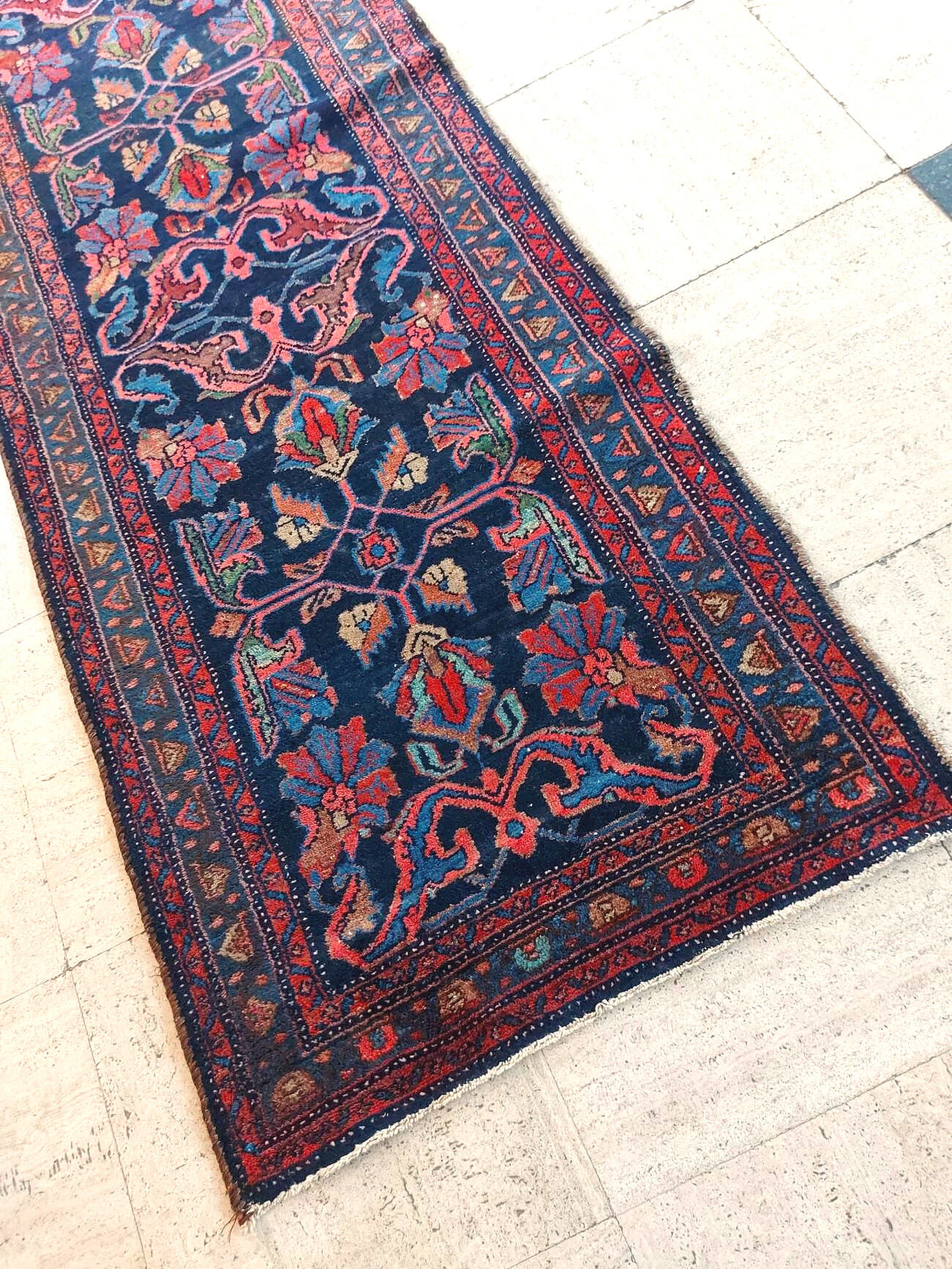 Tapis de galerie persan Maleyer , 615x80.