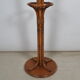 Rattan coat rack