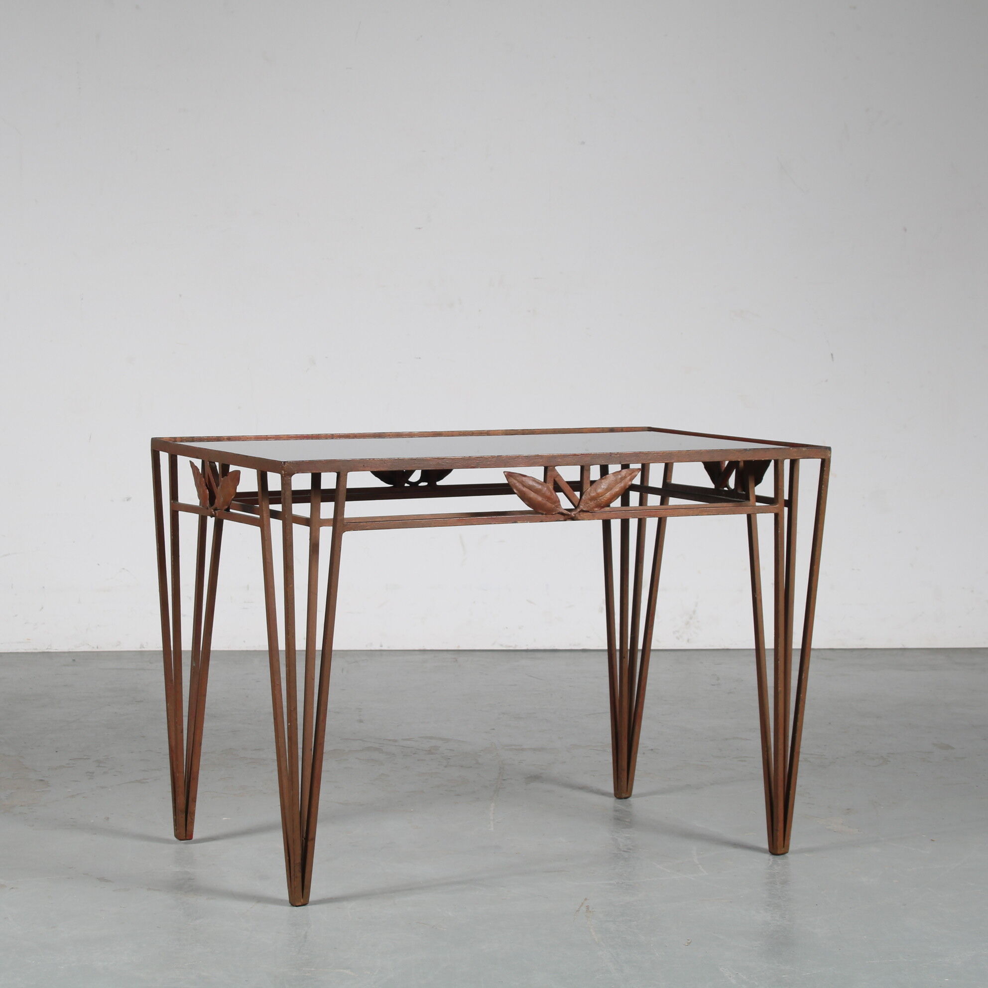 1950s Hollywood Regency coffee table from France