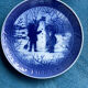 Wall plates Christmas Denmark Royal Copenhagen years 72-87