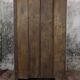 Cabinet 4 solid doors in blue patinated wood