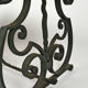 Coffee table in marble and wrought iron, circa 1940