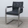 Chaise reconditionnée ICF Stick ATK 700 noir et chromé