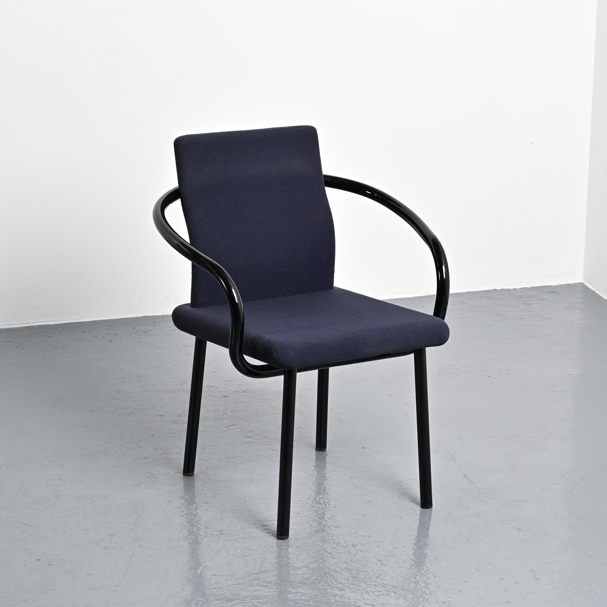 Mandarin armchair by Ettore Sottsass for Knoll, 1986