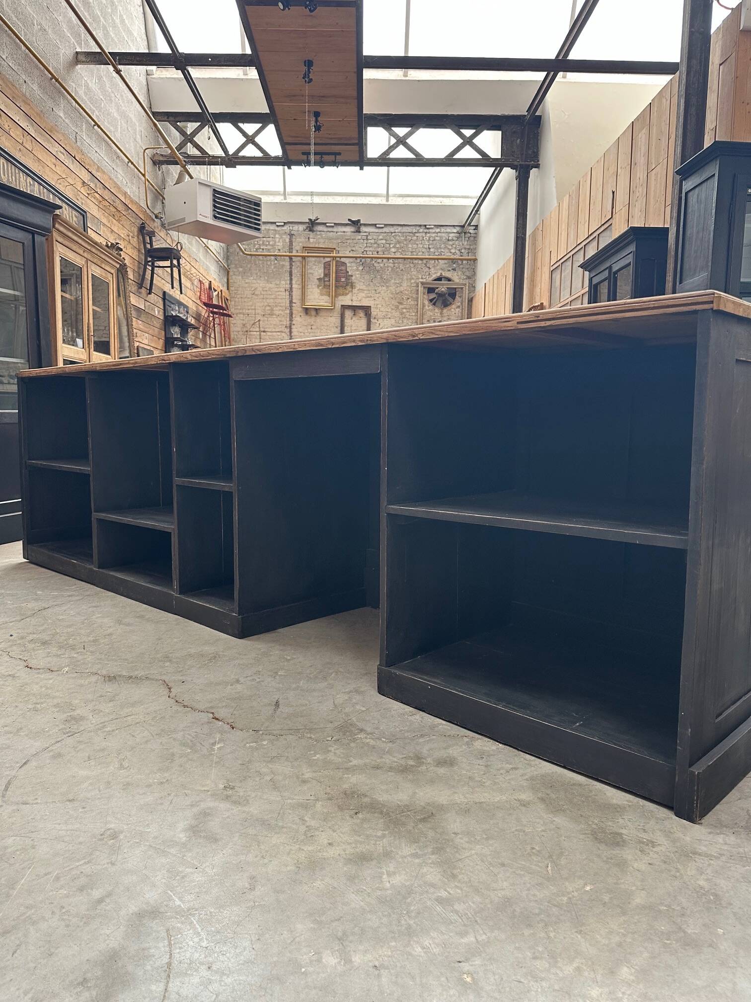 Large Mid-20th Century Store Counter