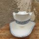 French vintage sauce boat, Salins E.C. Terre de Fer
