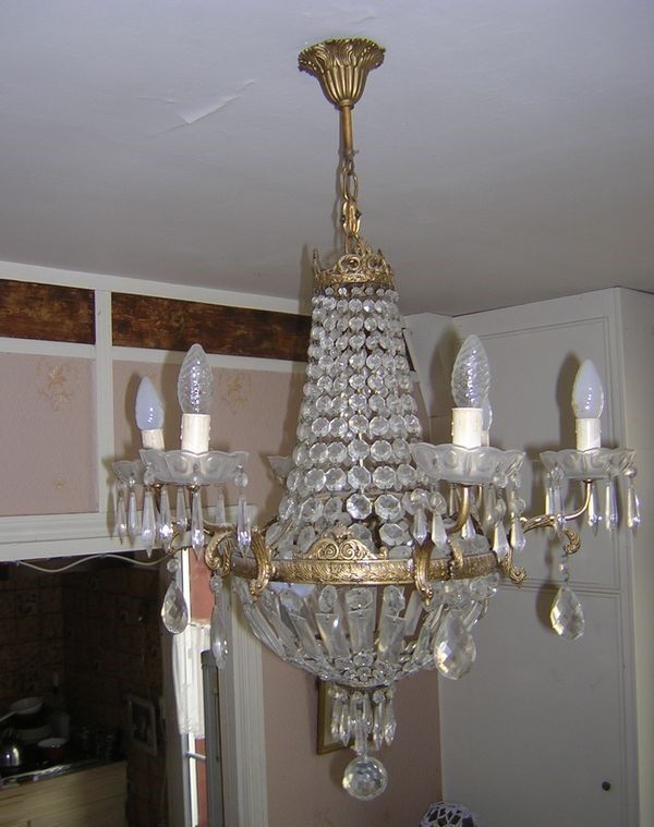 grapefruit chandelier