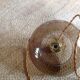 Smoked glass globe Hanging