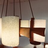 Scandinavian 6-light chandelier