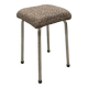 4-legged stainless steel stool