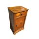 Meuble de chevet rustique ancien en bois massif