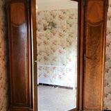 Art deco inlaid and bronze 3-door wardrobe circa 1920