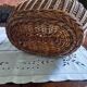 Panier en osier tressé