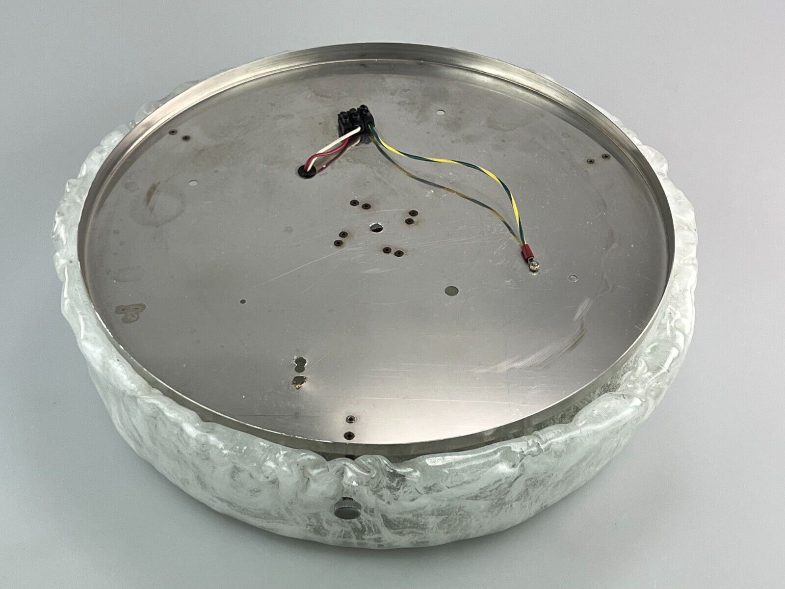 Flush Mount Ceiling Light Ice Glass Kaiser Leuchten