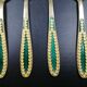 Lot of 6 russian solid silver spoons enamelled