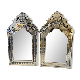 Pair of mirrors in the Venetian style