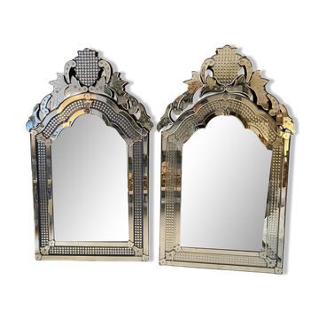 Pair of mirrors in the Venetian style