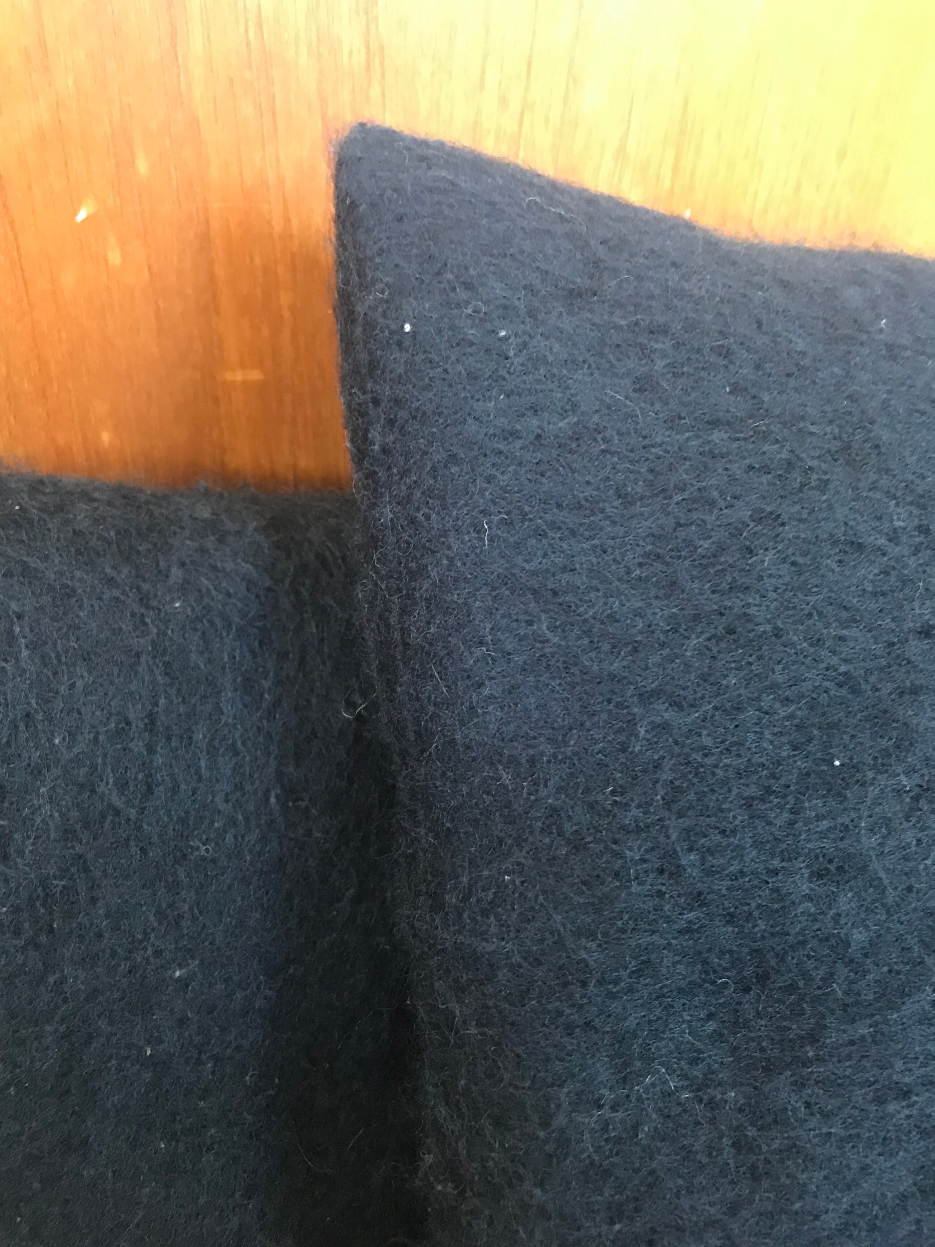 Pair of blue cushions