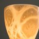Mid Century table lamp in alabaster 1970