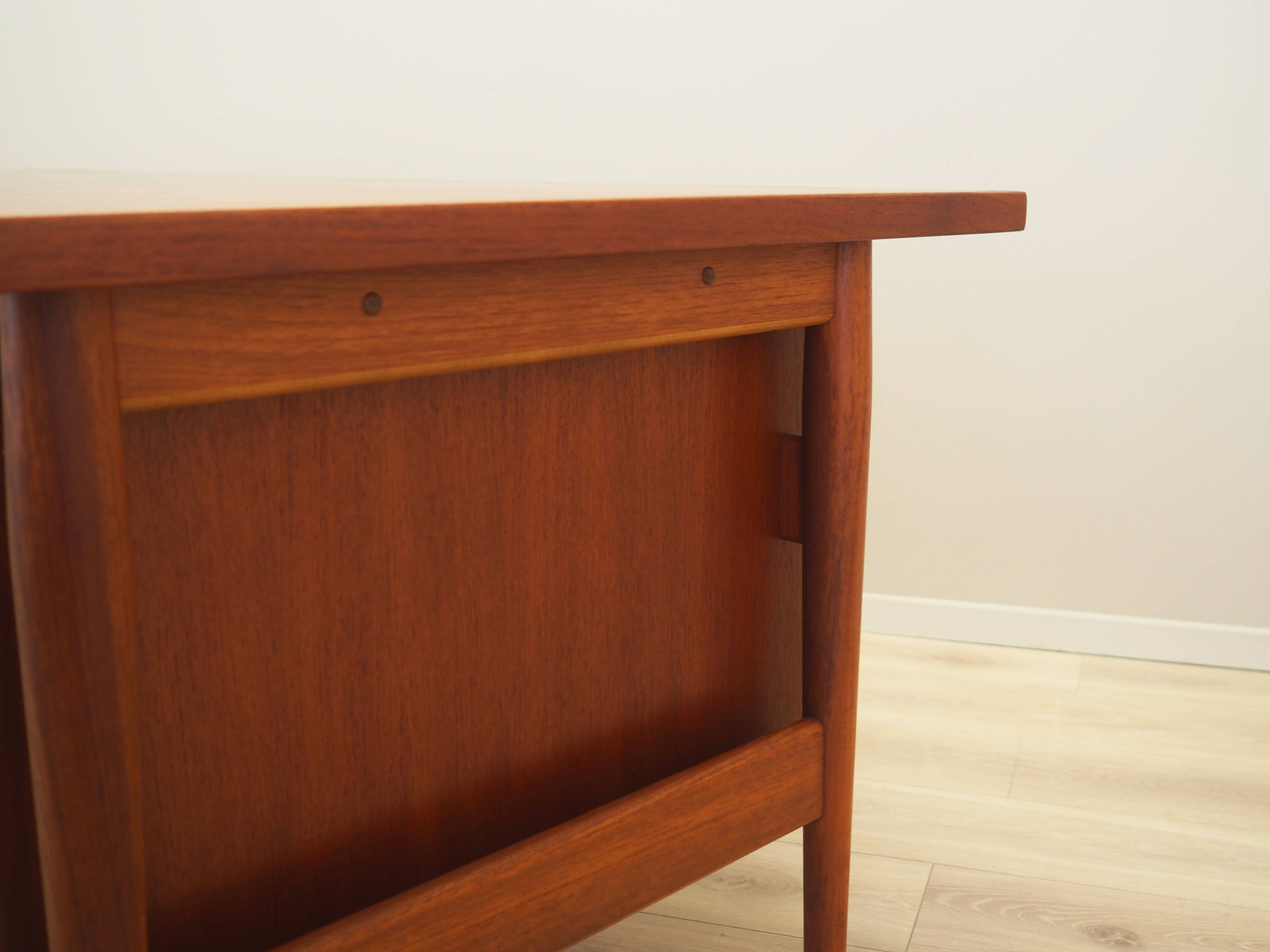 Teak desk, Danish design, 1960s, designer: Arne Vodder, production: Sibast