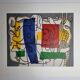 Original lithograph after Fernand Léger, 1946, 62 x 72 cm, framed