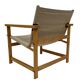 Vintage safari chair 1970's design easy chair