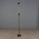 Vintage floor lamp in brass-plated metal, design, Italy, 1980s