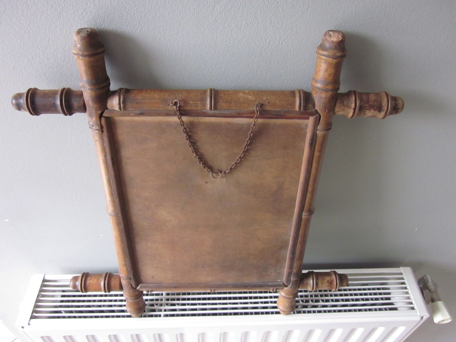 Bamboo mirror 47x44cm