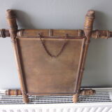 Bamboo mirror 47x44cm