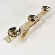 Mid Century Candlestick, WMF, designed by Kurt Radke, 1960s.
