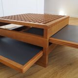 Tetra table signed Bernard Vuarnesson