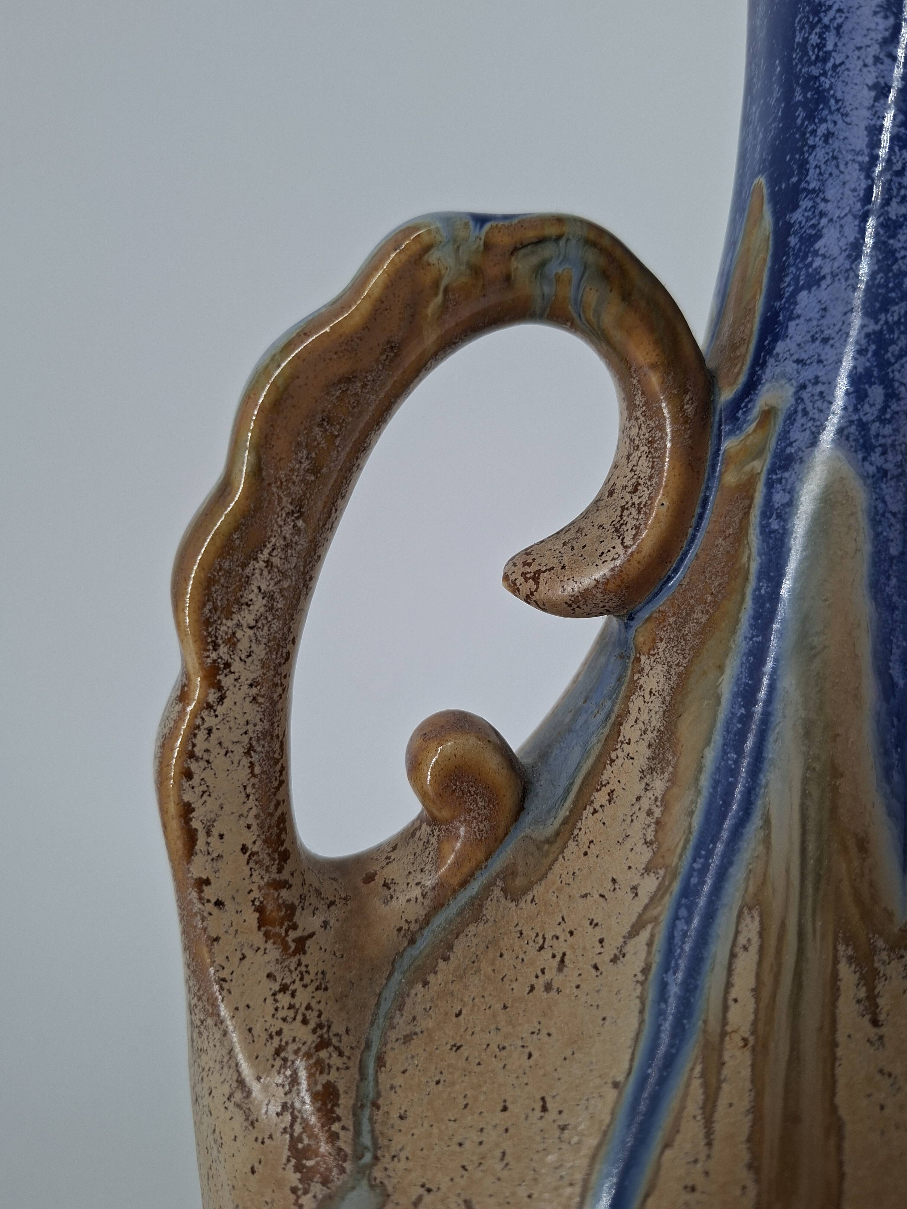 Art Nouveau ceramic vase