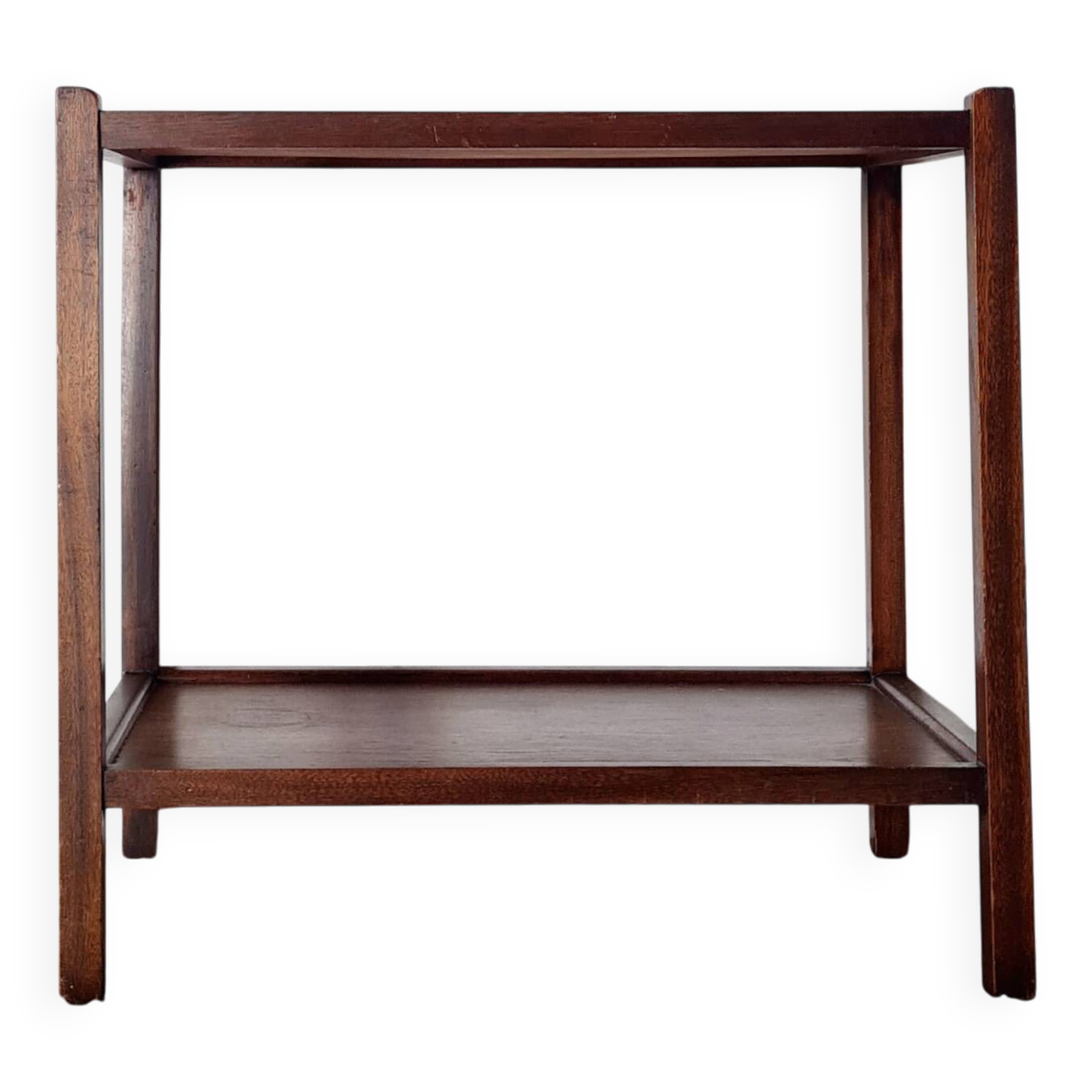 Small antique wooden side table