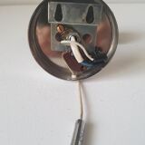 Design wall lamp chrome metal dumbbell shape