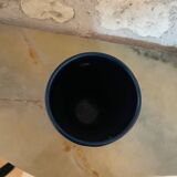 D’après BAY KERAMIK ou SCHEURICH, vase émaillé bleu