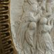 « La Descente de la Croix » Bas-relief en terre cuite par E. Cassier, Belgique
