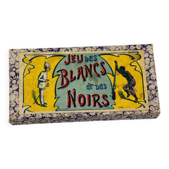 Art Deco interplay of blacks and whites