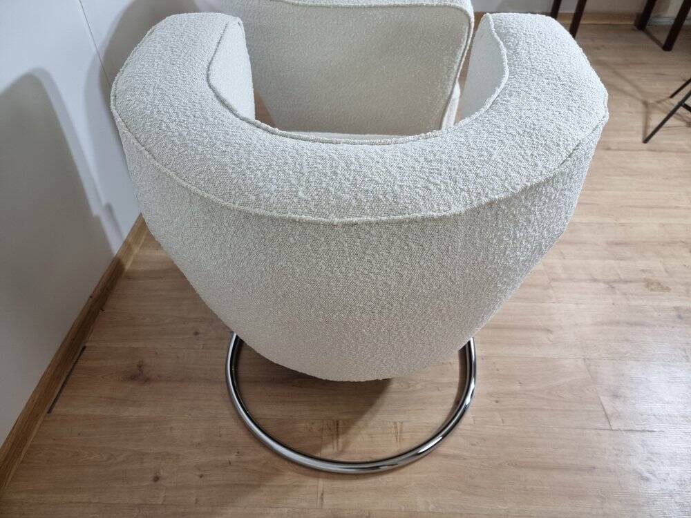 Fauteuils Chromés par Jindrich Halabala, Set de 2