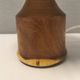 Beautiful sting lamp in twisted wood. Estimated 1970s and Swedish or Danish.
