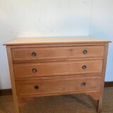 Commode en merisier vintage style Louis XVI