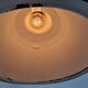 Large vintage industrial green enamel pendant lights, 1960s