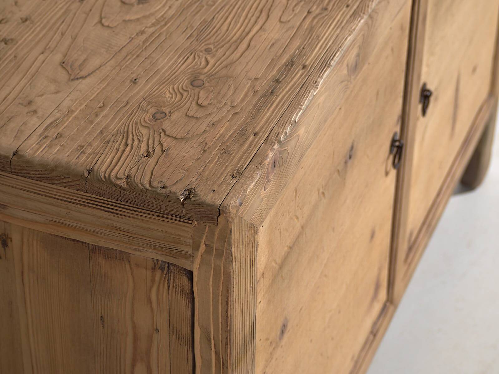 Antique solid wood sideboard (c.1900) #18