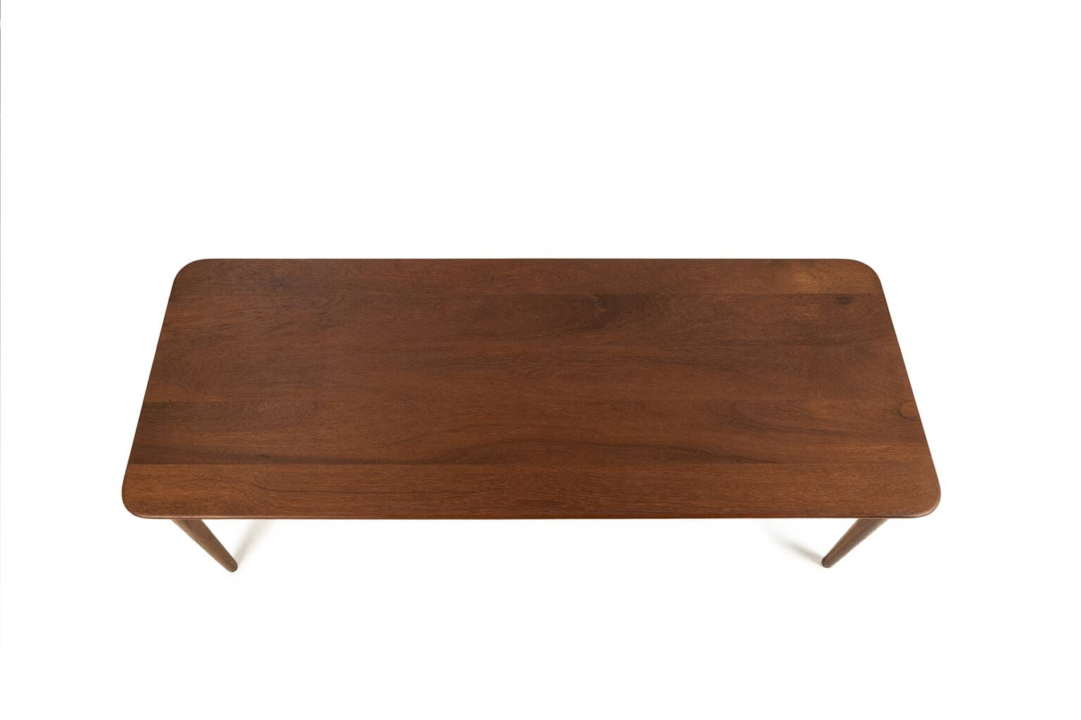 Norwegian classic solid teak coffee table. Norway, 1970s
