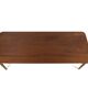 Norwegian classic solid teak coffee table. Norway, 1970s