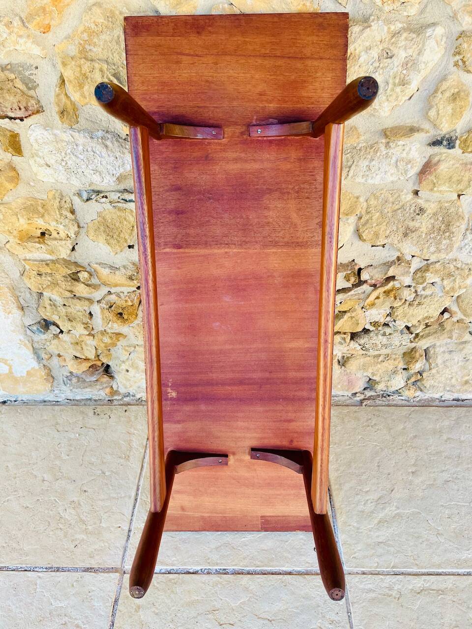 Teak coffee table in Scandinavian style, circa 1960s.